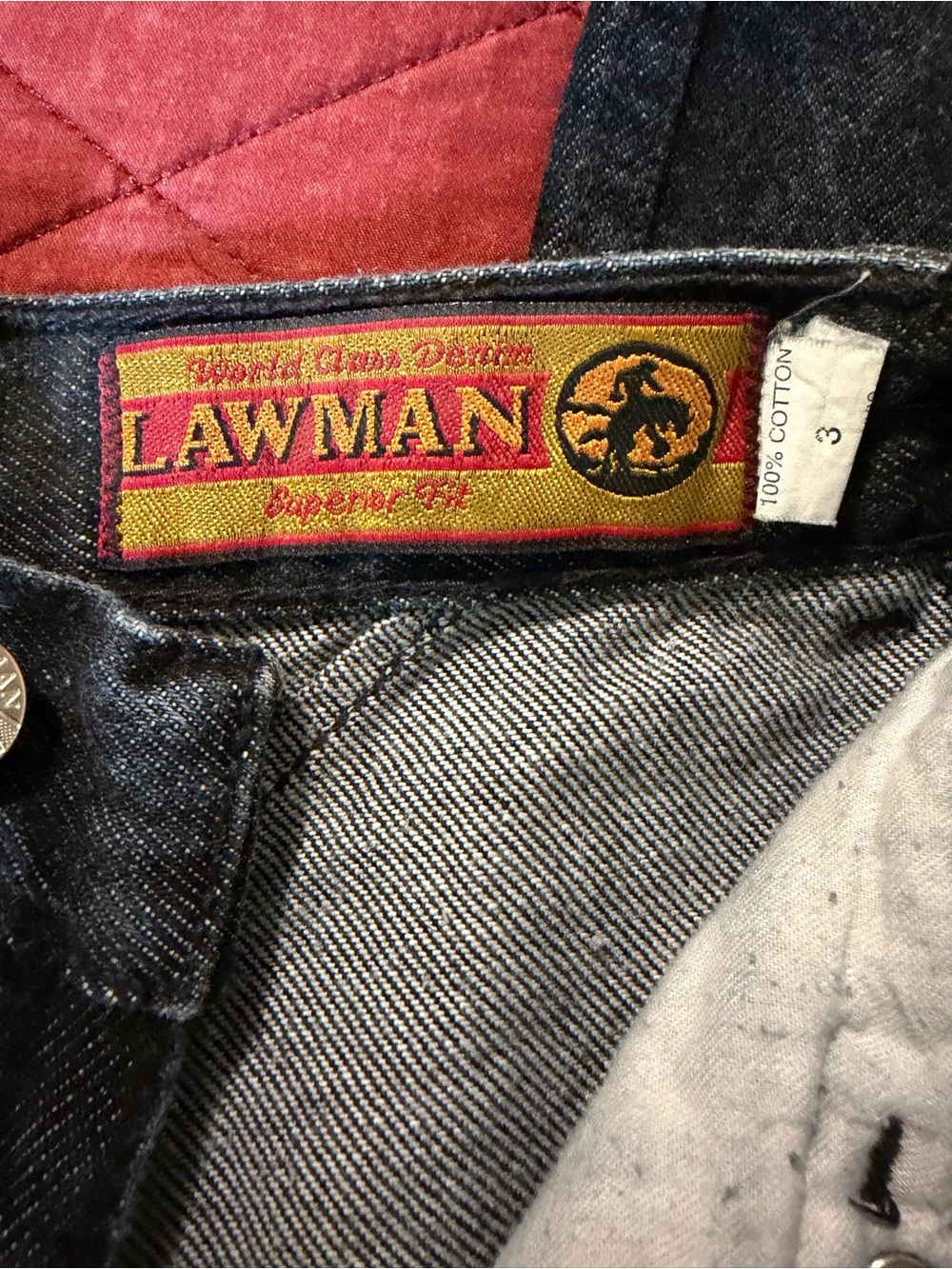 Lawman Women’s Dark Blue Denim Jeans